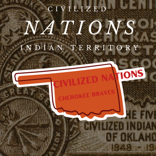 Civilized Nations (Oklahoma) Stickers/Magnets