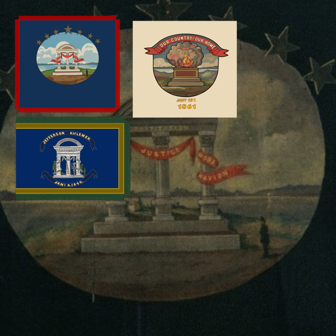 "Empire of the South" - Georgia Sticker Set