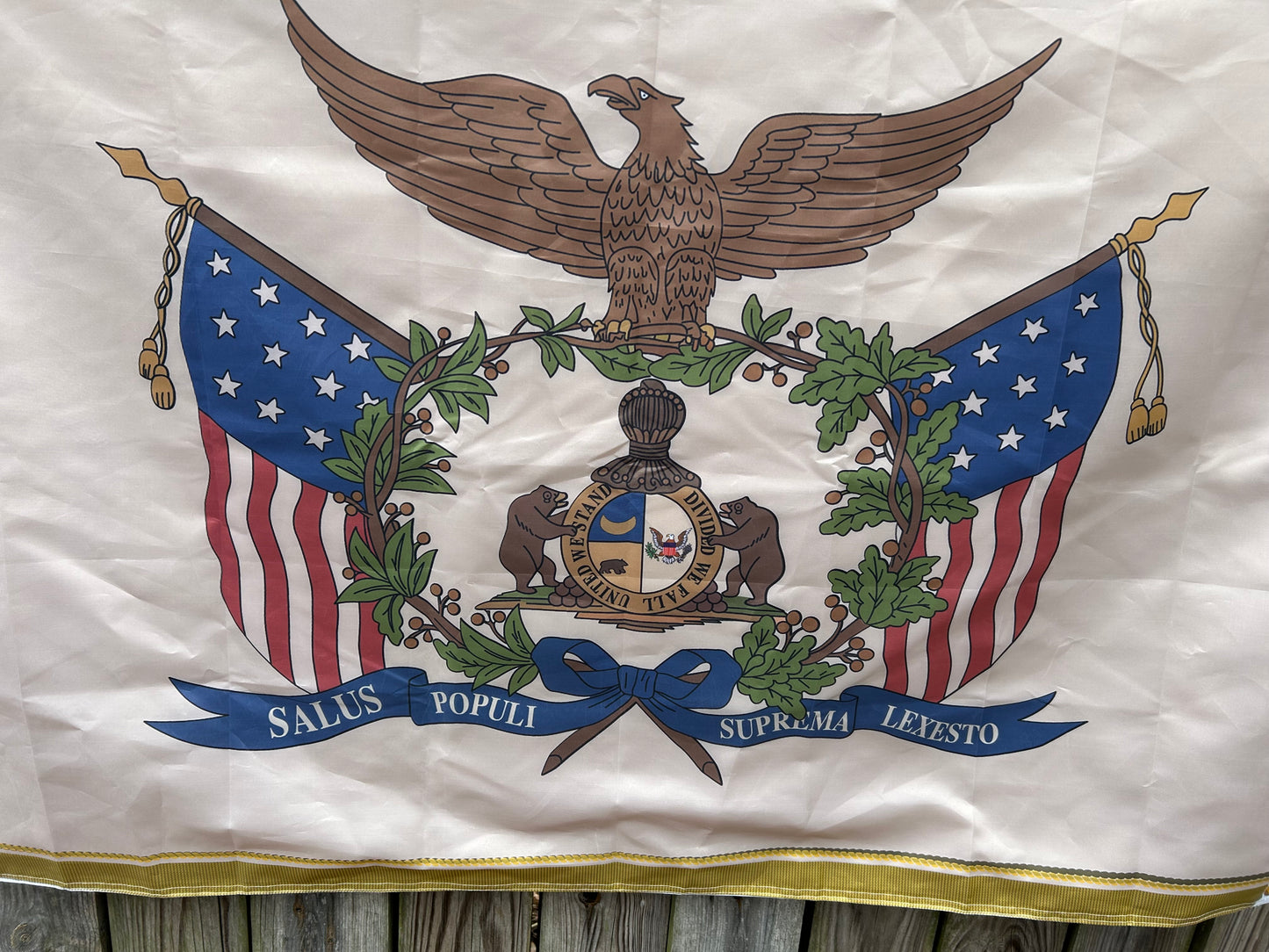 "Missouri Guard" 1st Missouri Infantry (Missouri State Guard) Company G Flag