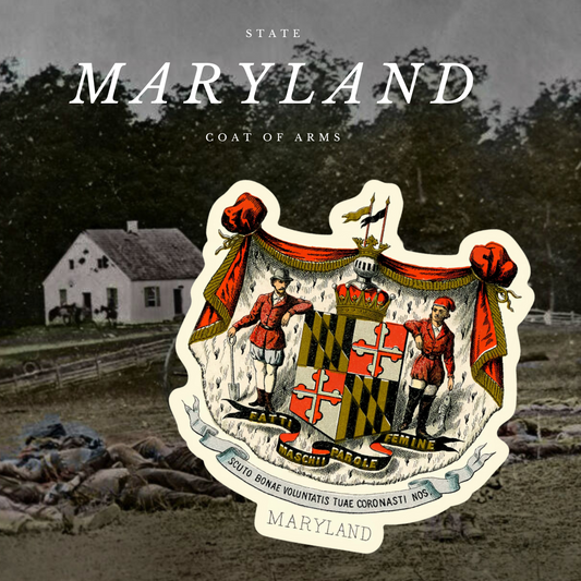 Maryland Coat of Arms Sticker/Magnet