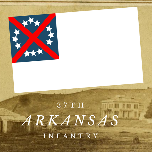 37th Arkansas 2nd National  Flag