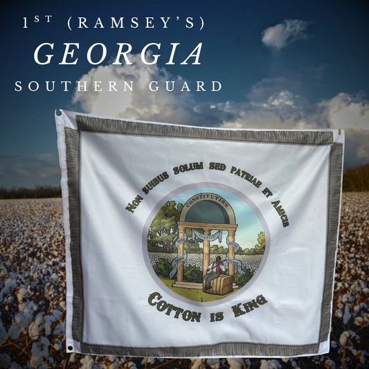 1st Georgia Volunteers - Southern Guards - Company D Flag