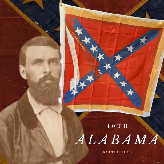 40th Alabama Infantry House Flag