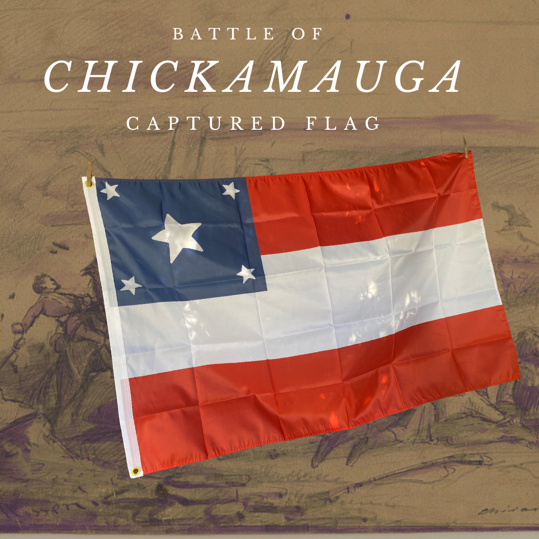 "Chickamauga" 1st National House Flag