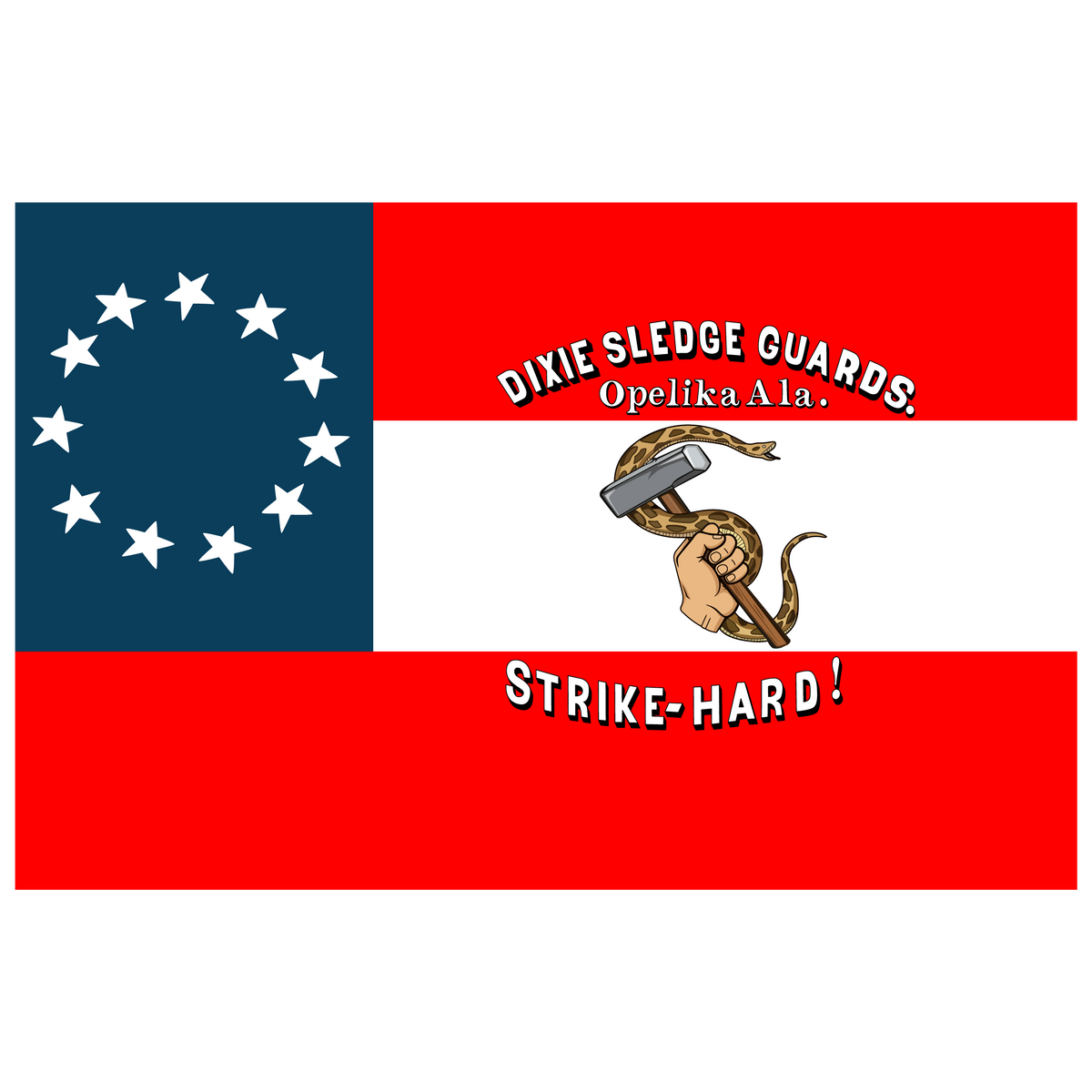 Dixie Sledge Guards - Company B - 45th Alabama Sticker/Magnet