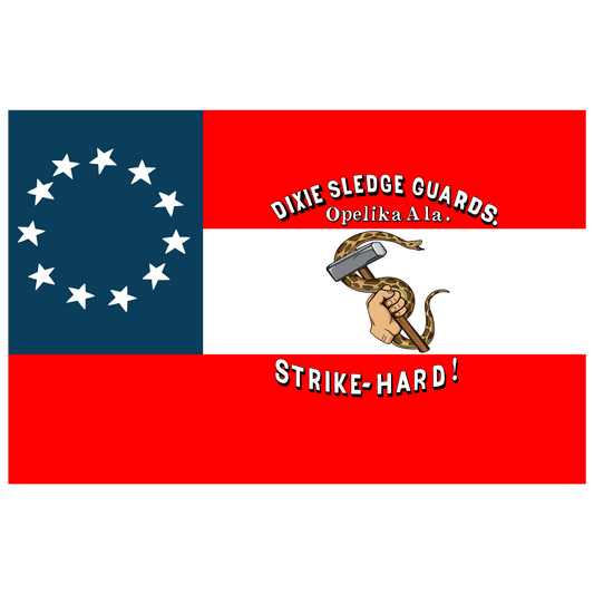 Dixie Sledge Guards - Company B - 45th Alabama Sticker/Magnet