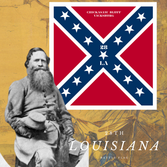 28th Louisiana Infantry House Flag