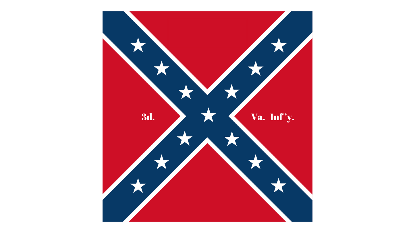 3rd Virginia Infantry Flag Sticker