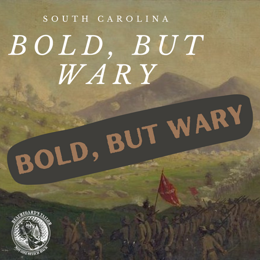 "Bold, But Wary."  Stickers