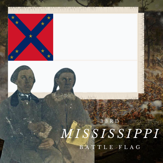 33rd Mississippi Regimental Colors Stickers