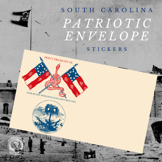 South Carolina "Don't Tread On Us" Envelope Stickers