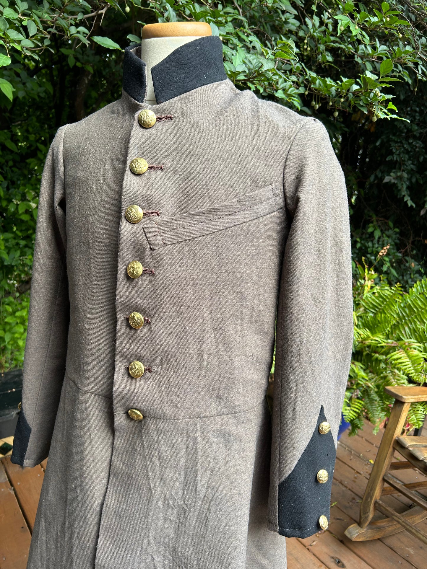 Tennessee State Frock Coat 1861-1862- Size 40 - Ready to Ship