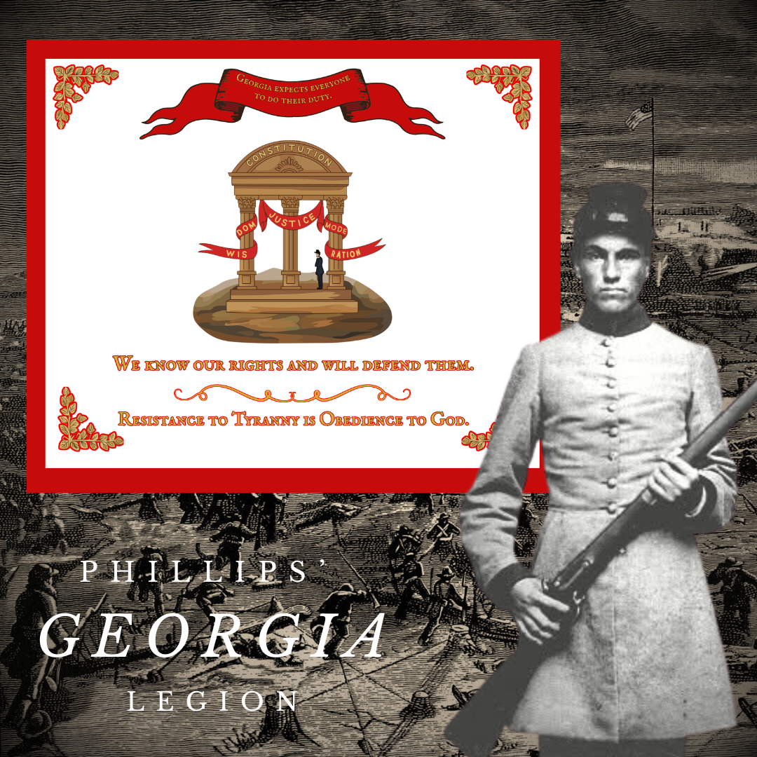 Phillip's Legion - Company A "Greene Rifles" Flag