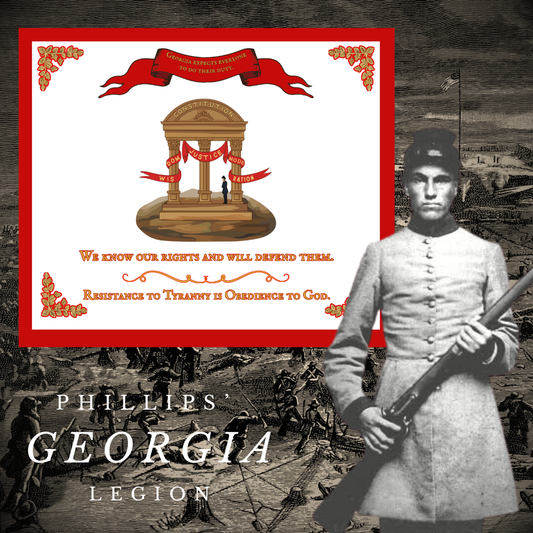 Phillip's Legion - Company A "Greene Rifles" Flag