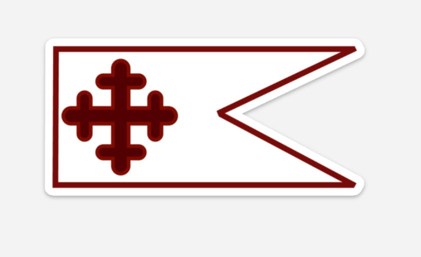 Headquarters flag of the Maryland Line Stickers/Magnet