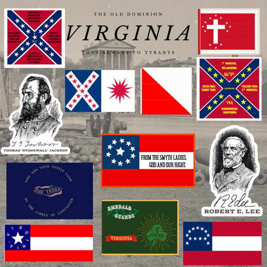 Virginia Sticker Set