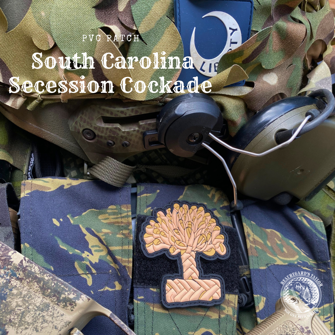 South Carolina Secession Cockade PVC Patch