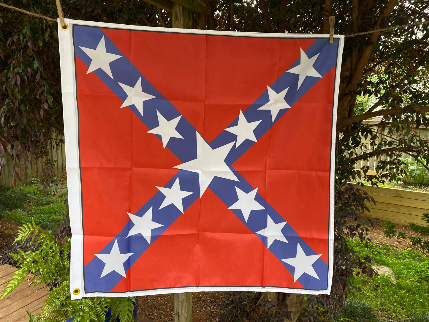 8th Texas Cavalry - Terry's Texas Rangers- Battle Flag House Flag