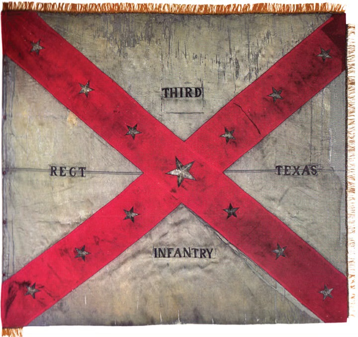 3rd Texas Infantry Flag Sticker