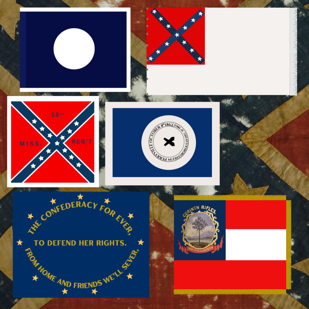 Mississippi Battle Flag Sticker Set