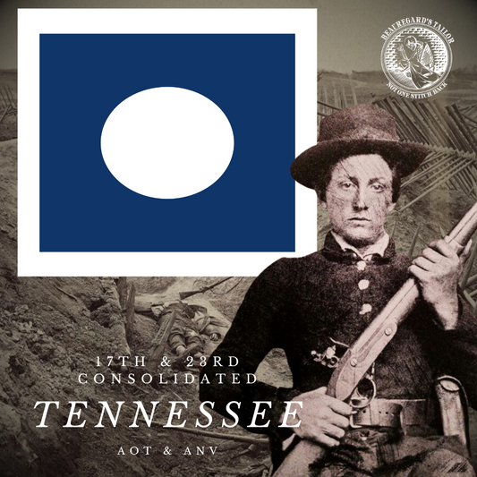 23rd & 17th Consolidated Tennessee Hardee House Flag