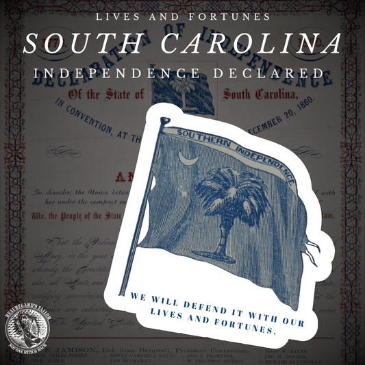 South Carolina Independence Stickers/Magnet