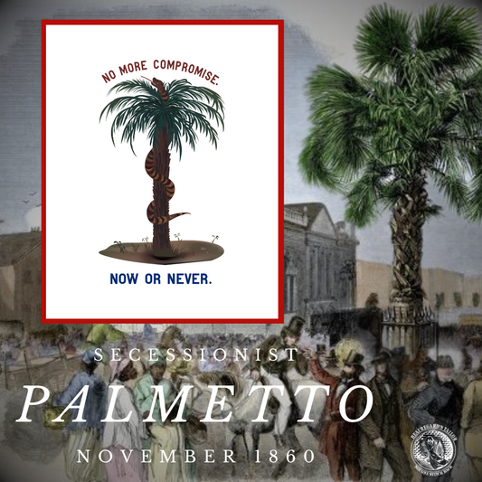 "No More Compromise" Charleston Secession Flag