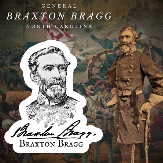 General Braxton Bragg Sticker/Magnet