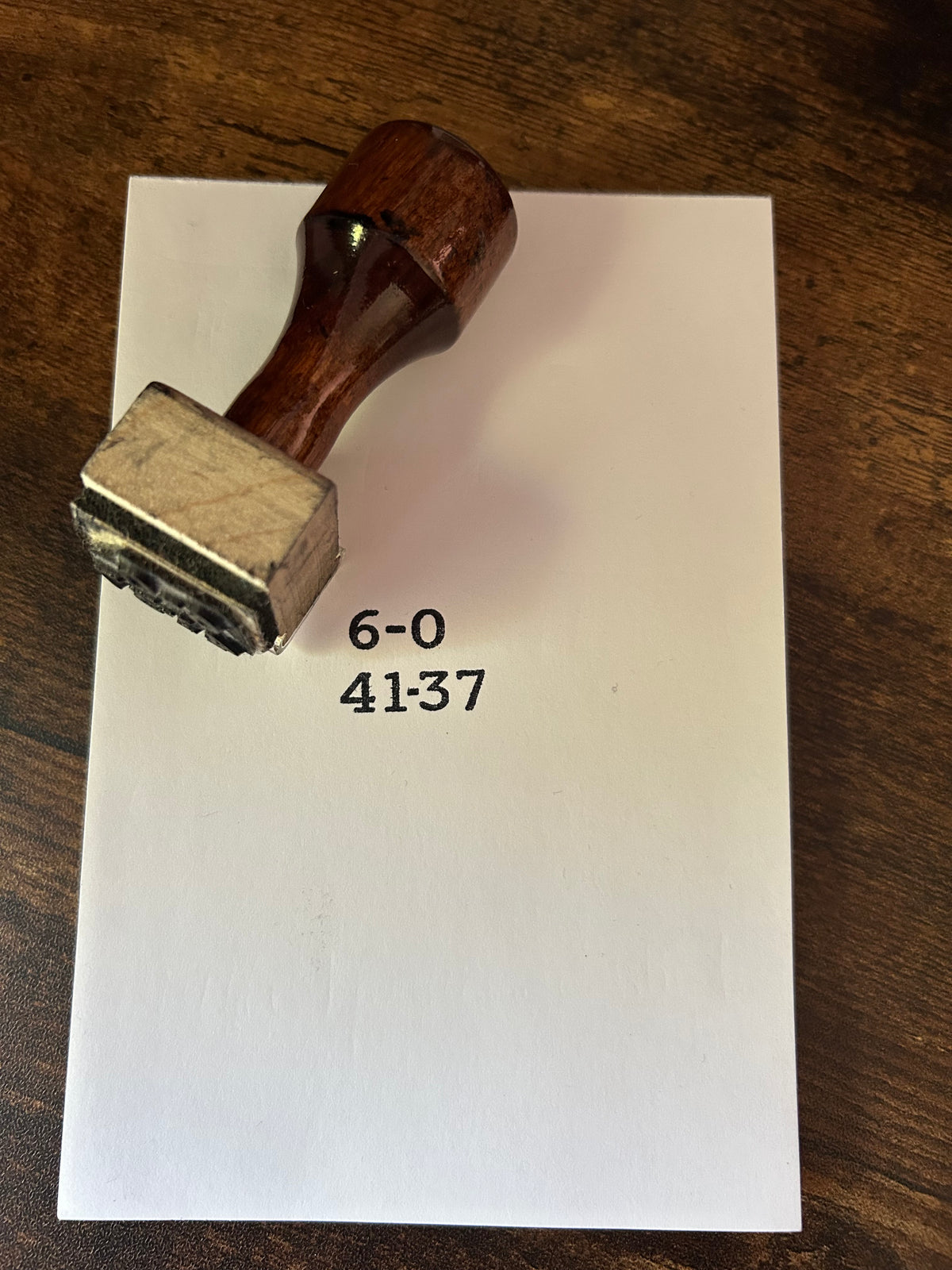 Peter Tait Contract Jacket Stamp