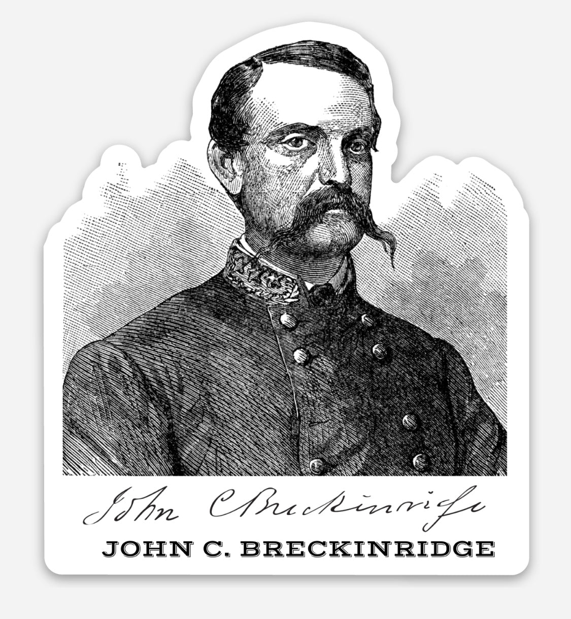 General John C. Breckinridge Stickers