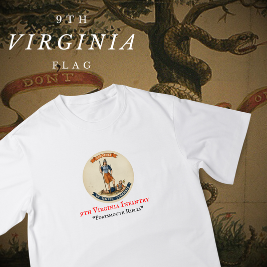 Portsmouth Rifles - Company G - 9th Virginia Infantry Flag Shirt