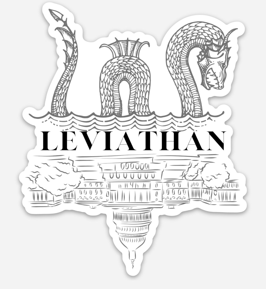 "Leviathan" Stickers/Magnet