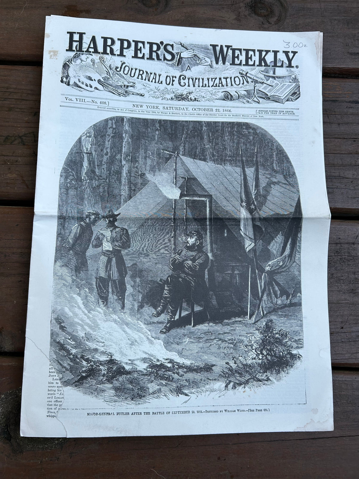 Reproduction Newspapers  (North and South)