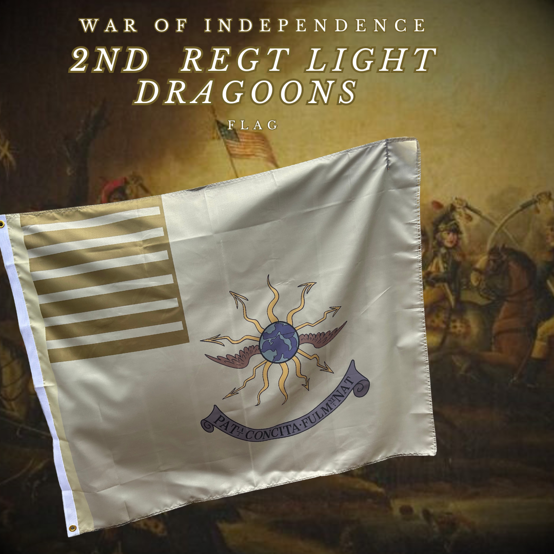 2nd Continental Light Dragoons Guidon Flag