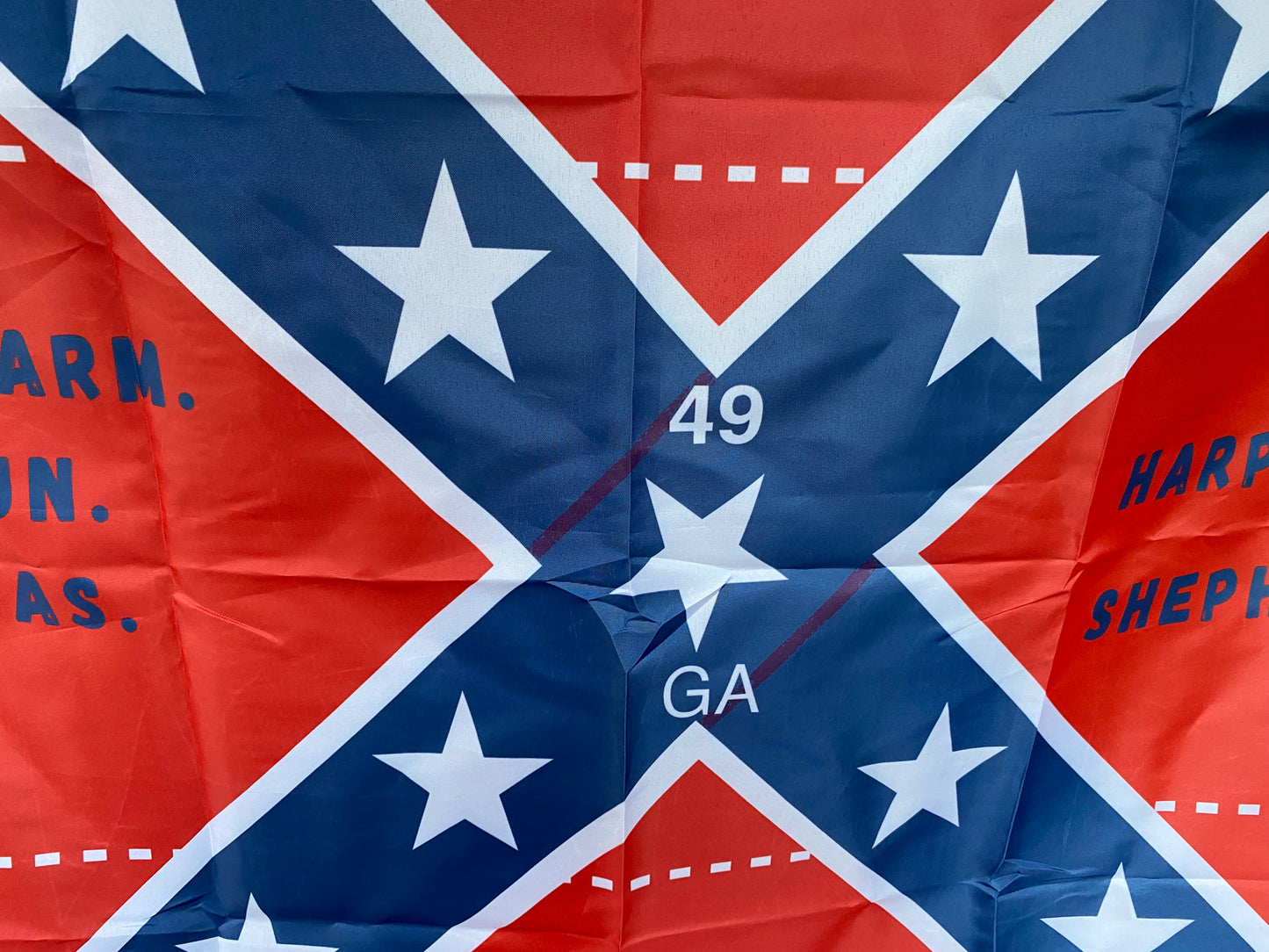 49th Georgia Infantry House Flag