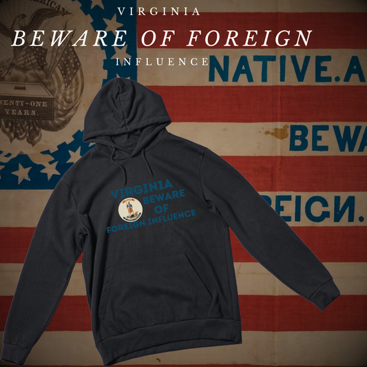"Virginia Beware of Foreign Influence" Hoodie