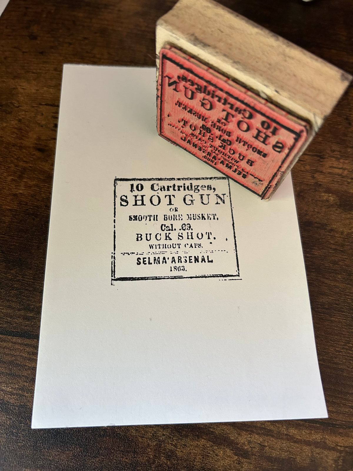 Selma Arsenal Pack Stamp Buckshot