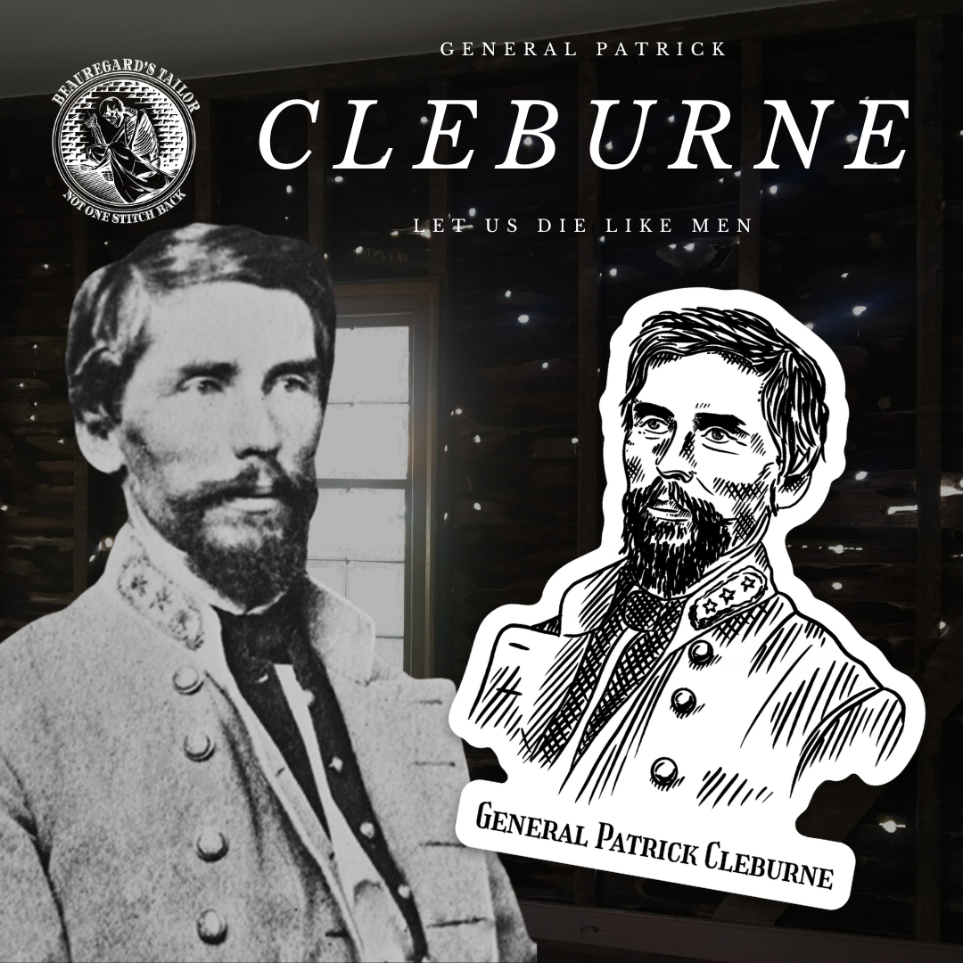 General Patrick Cleburne Stickers