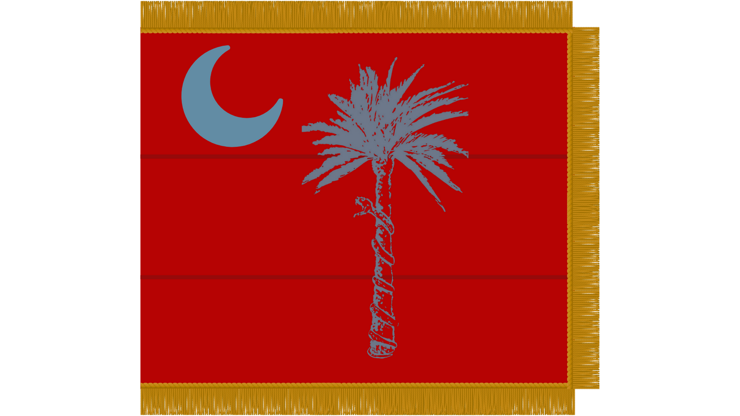 Hampton Legion South Carolina Volunteer Flag Stickers