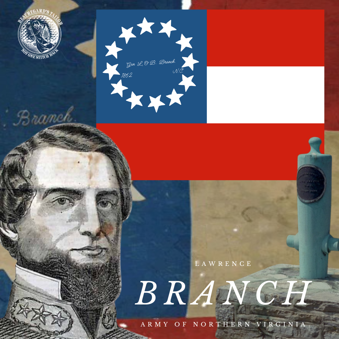 General Lawrence O'Bryan Branch Flag Stickers/Magnet