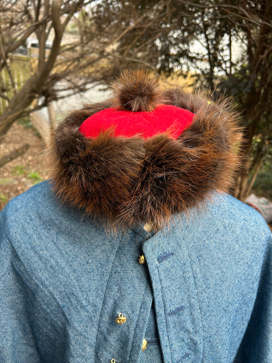 Beaver Pelt Cap