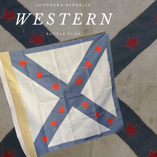 "Western Battle Flag" House Flag