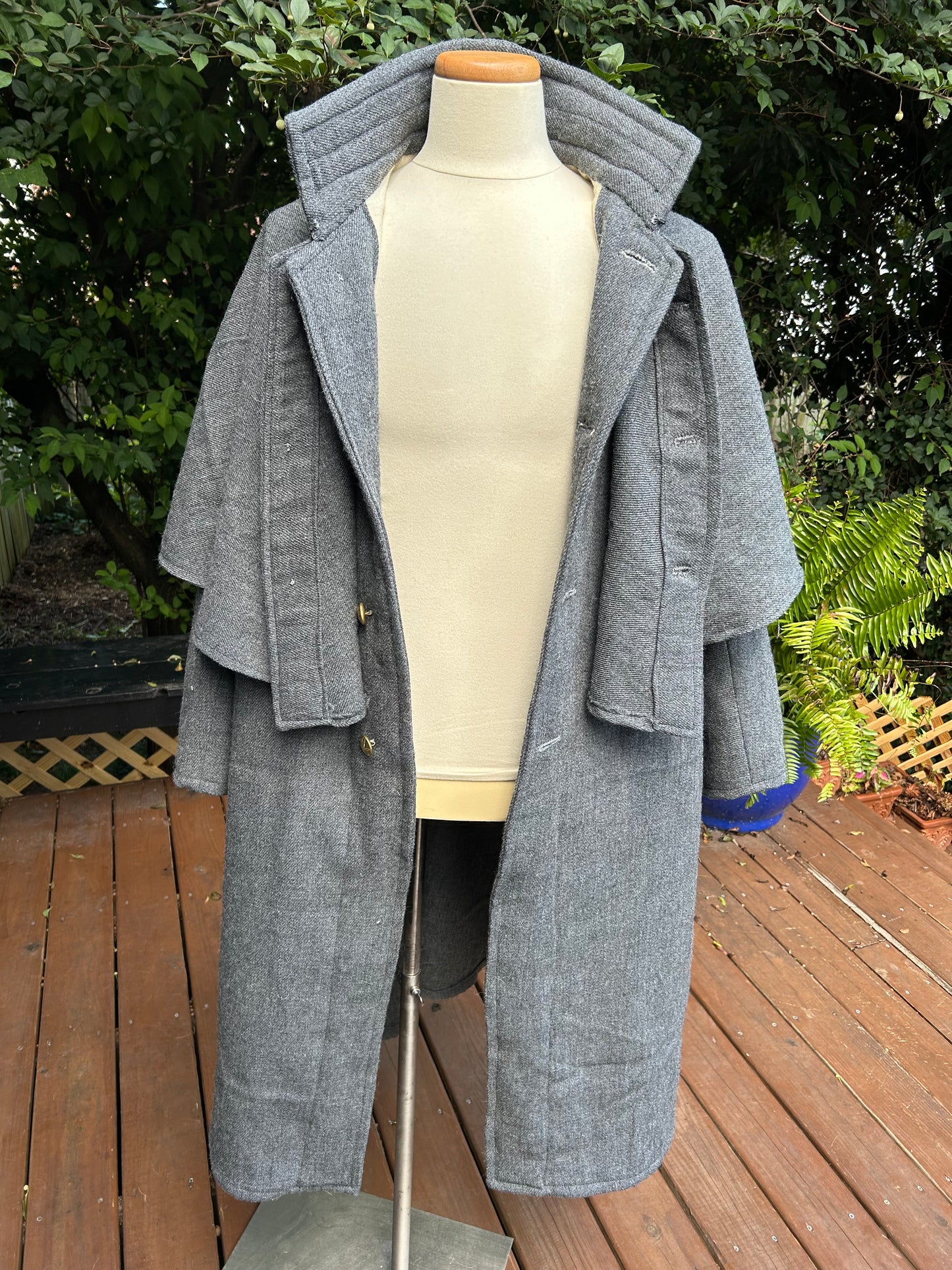 5th Texas Infantry Overcoat (Crude Broadcloth) 1861-1865