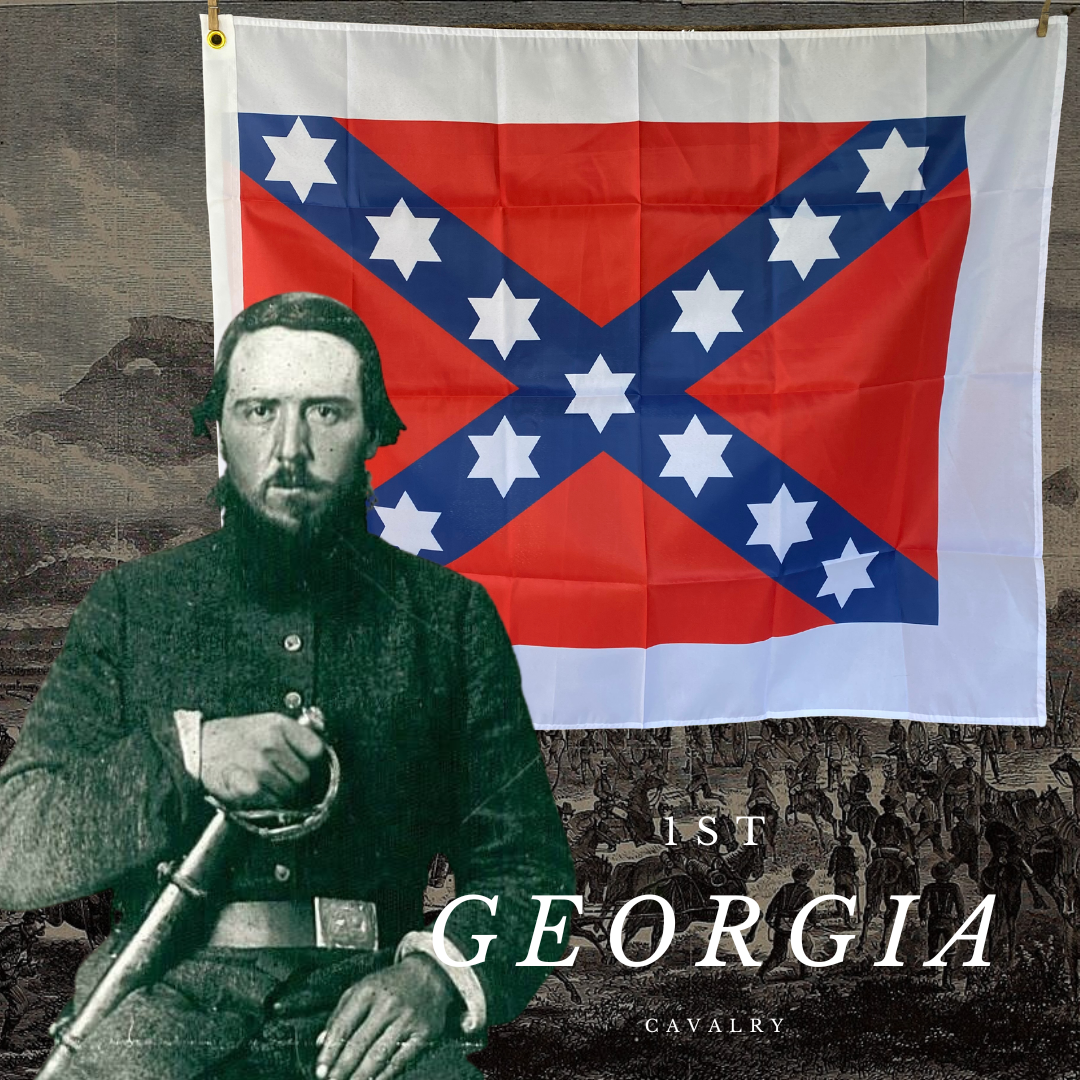 1st Georgia Cavalry House Flag