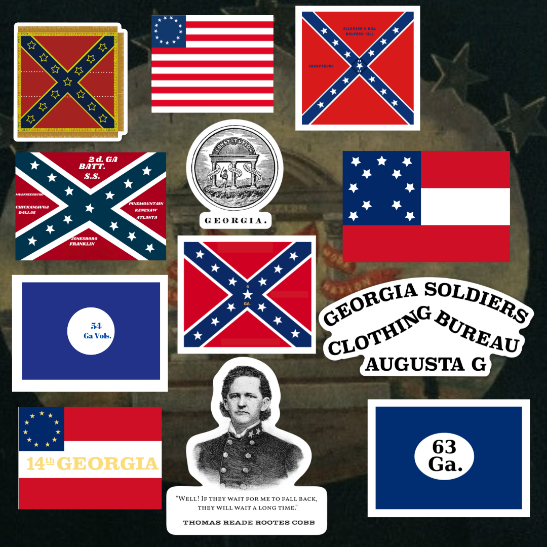 "Empire of the South" - Georgia Sticker Set