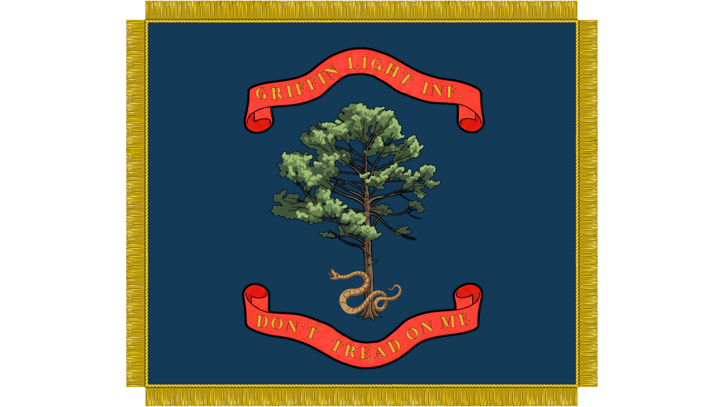 5th Georgia Infantry - Company B - Griffin Light Infantry Flag