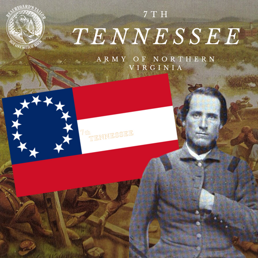 7th Tennessee Infantry 1st National House Flag