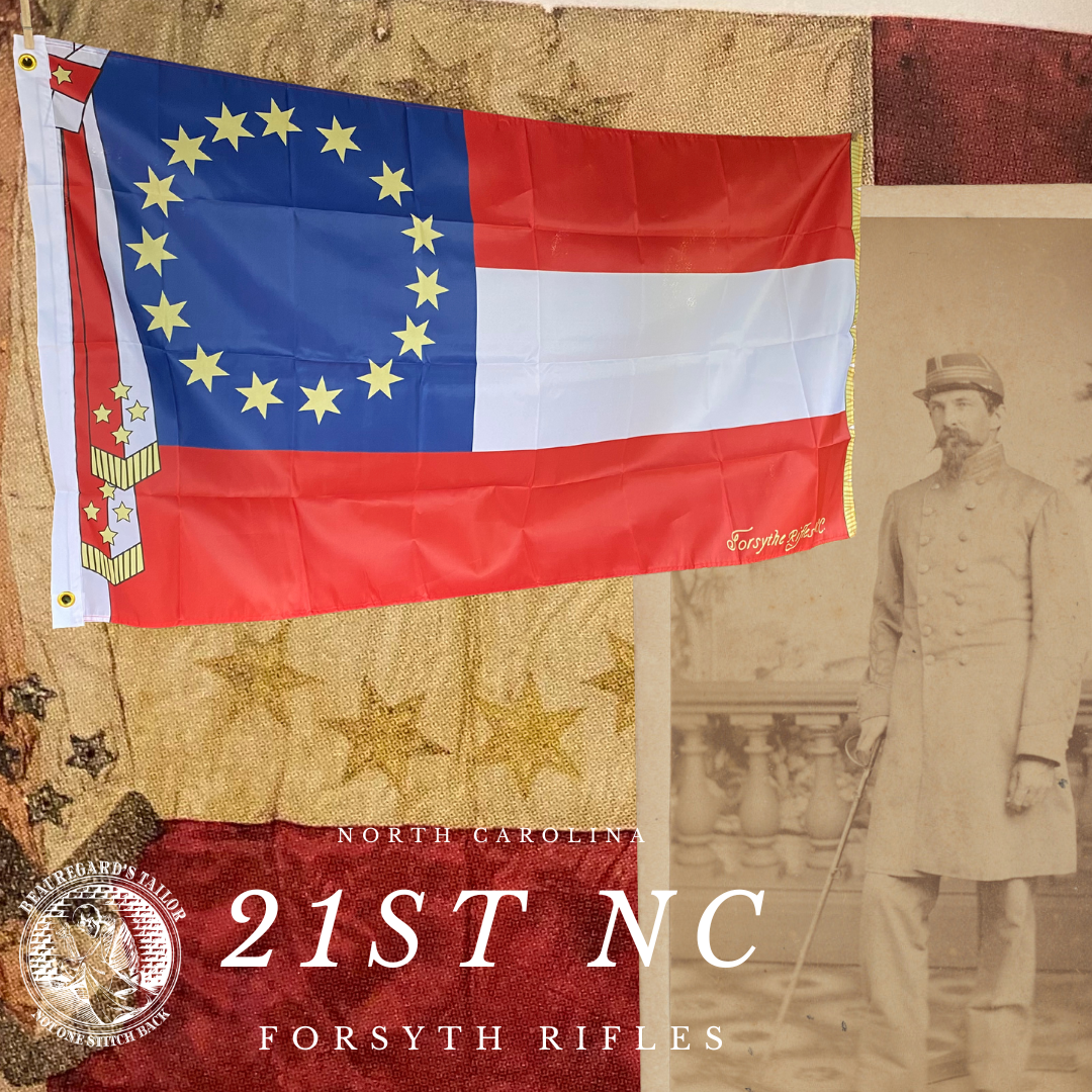 21st North Carolina 1st National House Flag Closeout