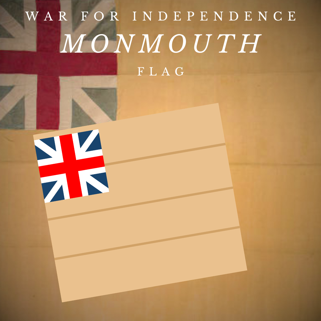 "Union Flag" Captured at Monmouth Sticker/Magnet