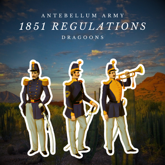 1851 - Dragoons Uniform Plate Stickers